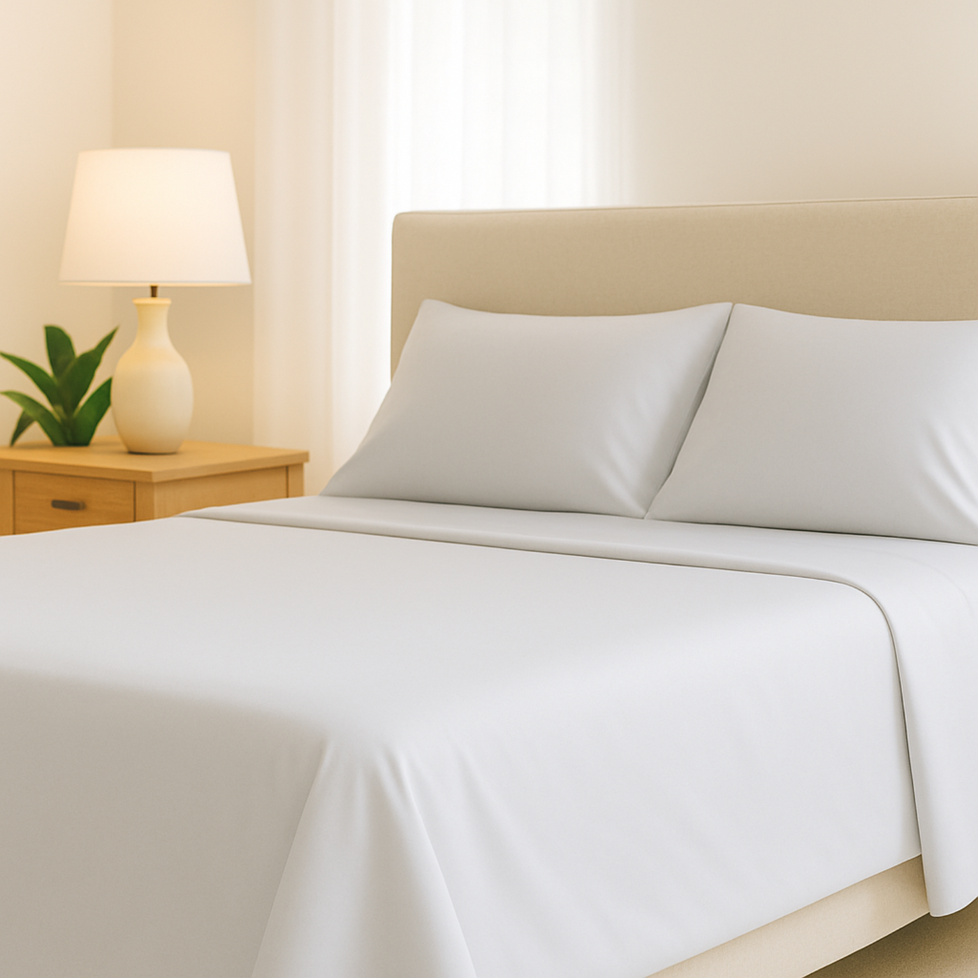 Pure Fiber Bamboo Viscose Cooling Sheet Set – 4 Piece