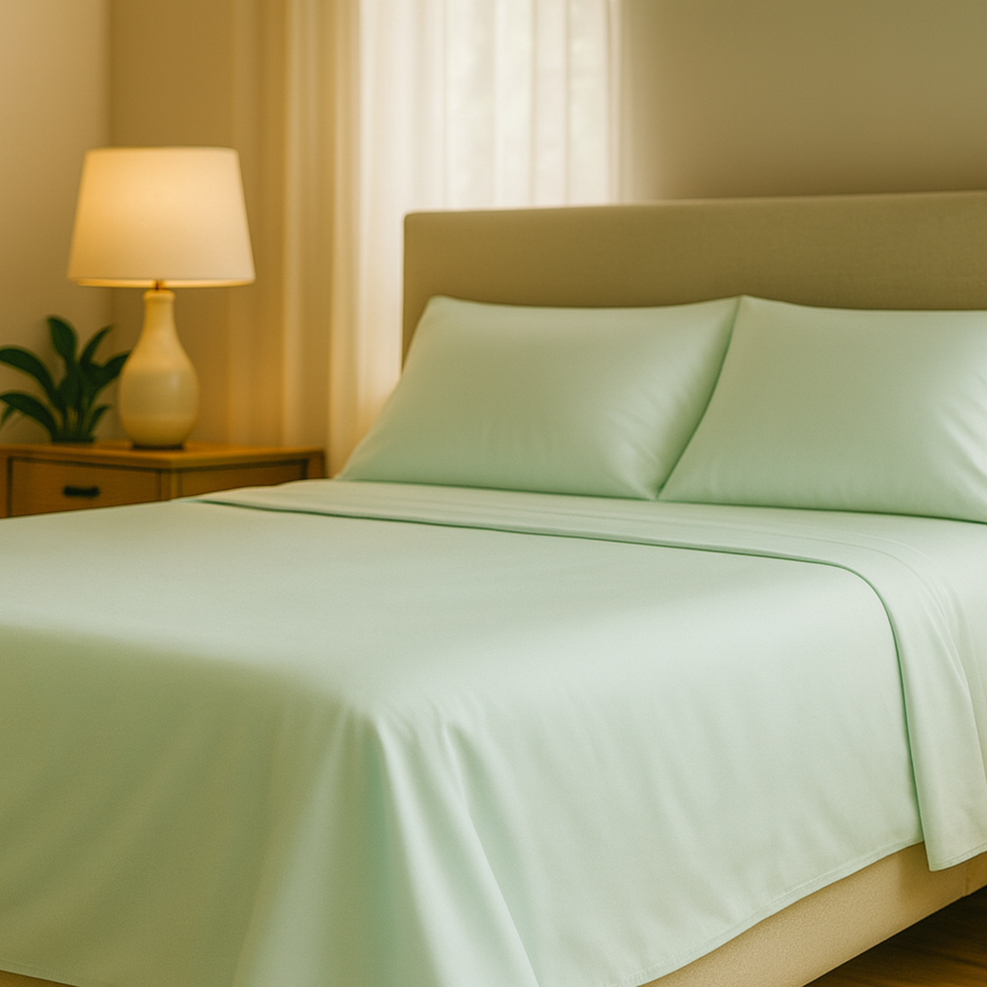 Pure Fiber Bamboo Viscose Cooling Sheet Set – 4 Piece